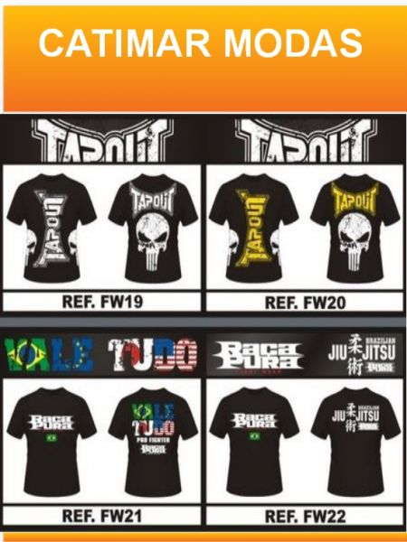 Camisetas de marcas de luta