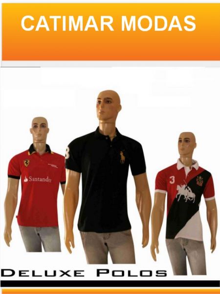 Kit Polo luxo varias marcas famosas