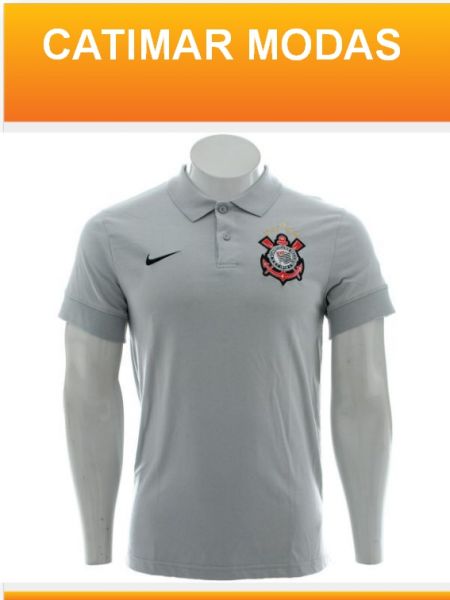 Camisa gola polo Corinhthians